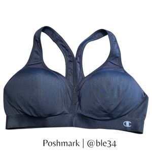 *SALE* Champion Black Padded Razorback Sports Bra